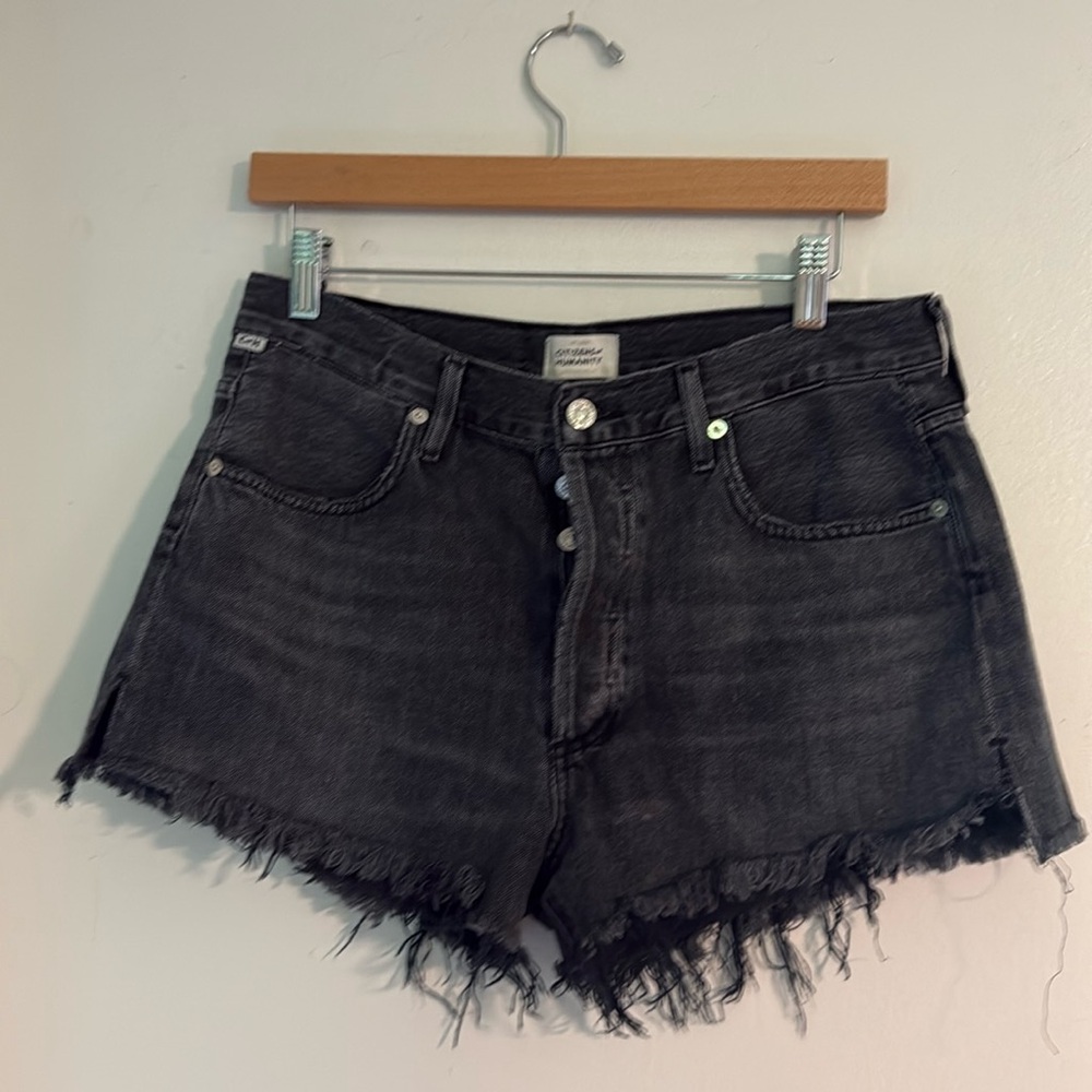 Citizens of Humanity black denim short